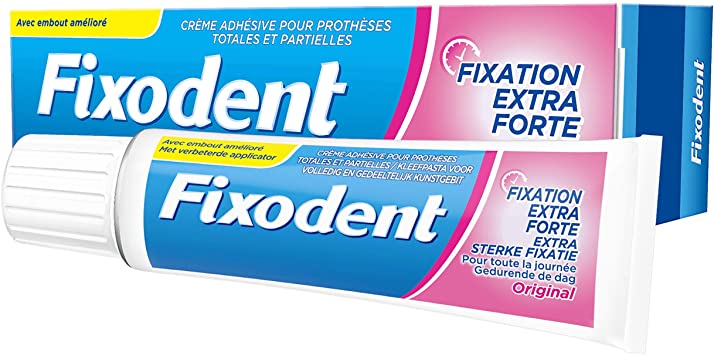 Fixodent extra fort - Poivre & Sel